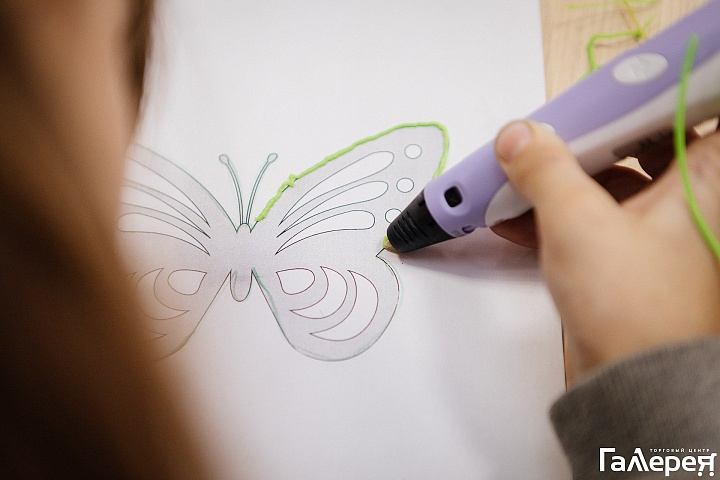 Фотоотчет с мастер-класса для детей "Рисуем 3D ручкой"